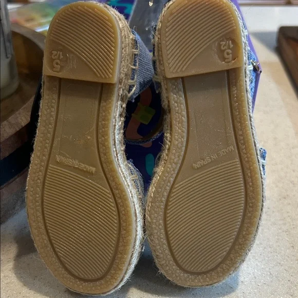 Polo by Ralph Lauren Blue girls denim Shoes - Picture 5 of 5